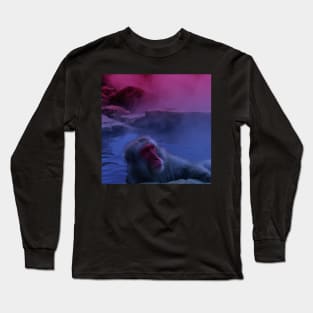 Japanese Macaque Long Sleeve T-Shirt